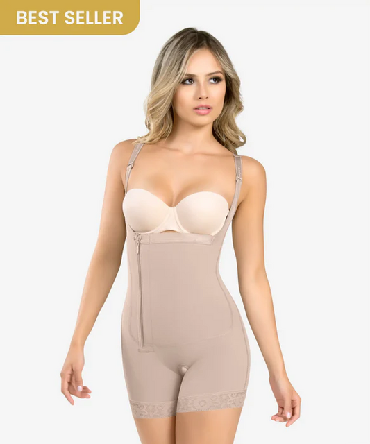 Braless compression bodysuit - Style 435